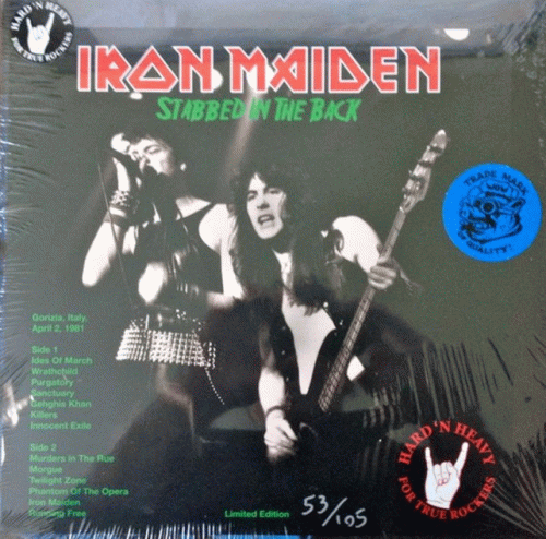Iron Maiden (UK-1) : Stabbed in the Back